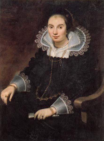 Portrait of a Lady with a Fan